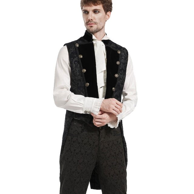 Brocade Waistcoat Norrington with tails