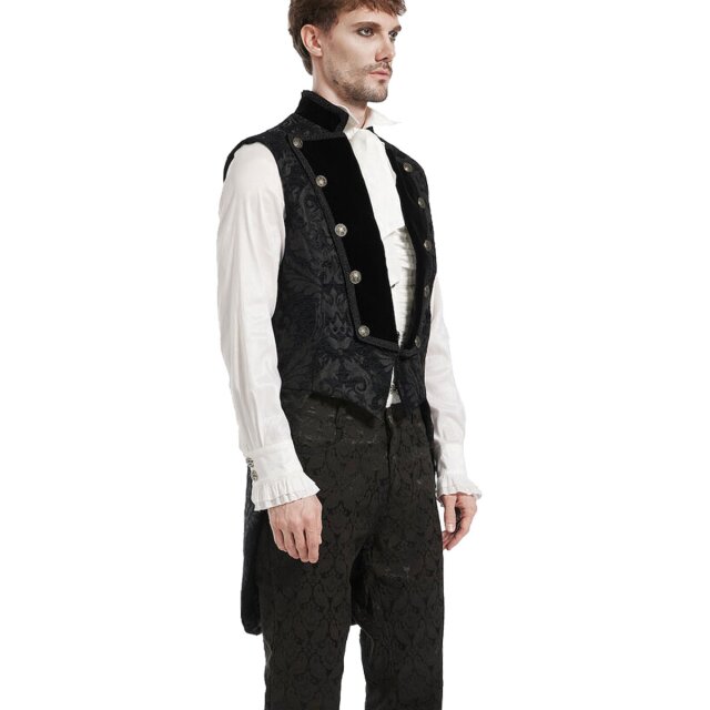 Brocade Waistcoat Norrington with tails