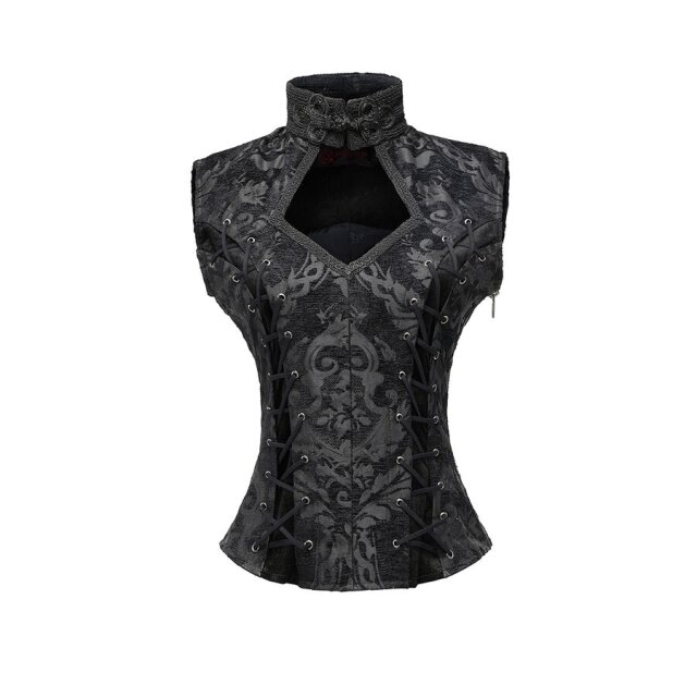 Brocade Corsage Top Saintly Sinner