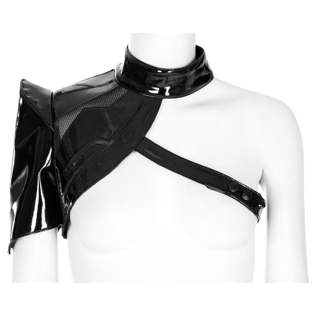 Cyber-Goth Lack-Halbbolero Cyberella XS-S