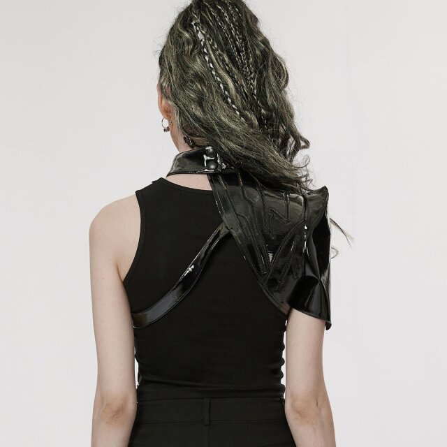Cyber-Goth Lack-Halbbolero Cyberella XS-S