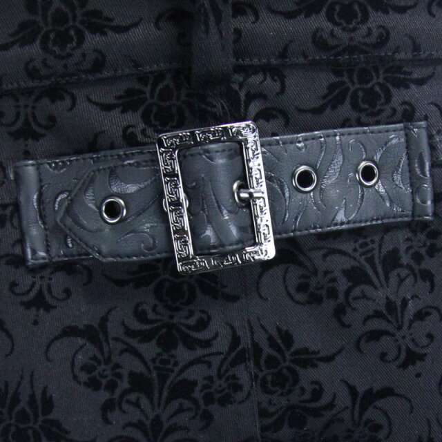 Gothic Stretch Jeans Bite Tonight mit Ornamenten S