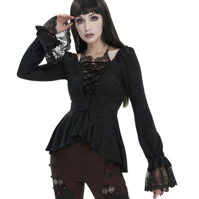 Gothic Blusenshirt Mandragora XXL