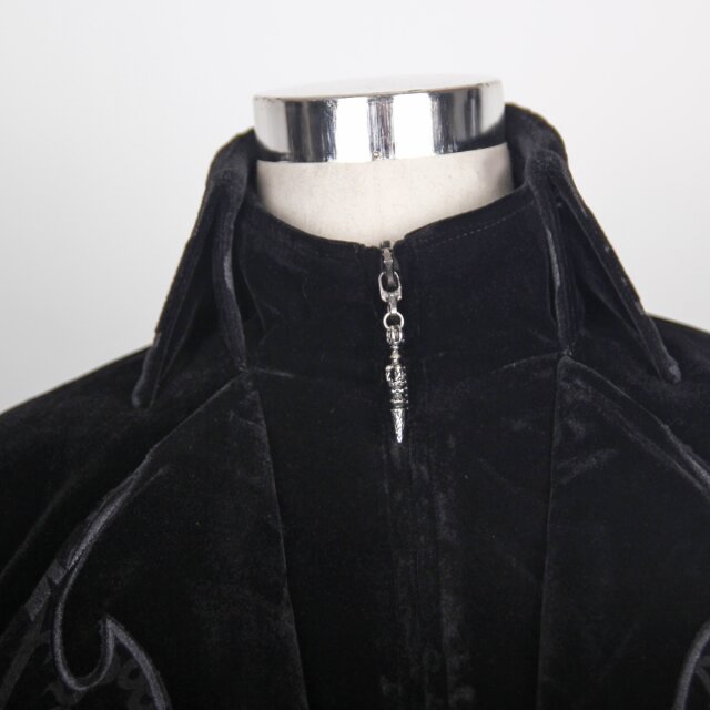 Damen Gothic-Samtgehrock Virginia L