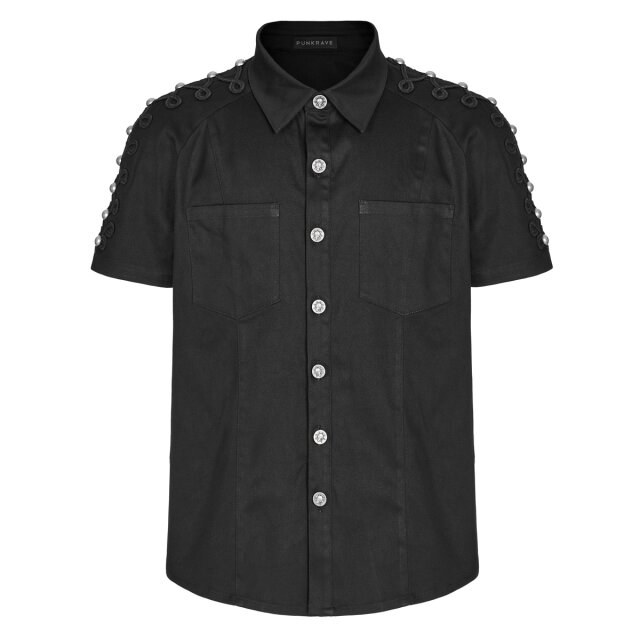 PUNK RAVE short sleeve shirt Trophy with trimmings