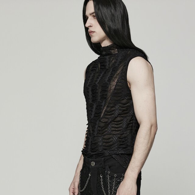 Punk Rave Tank Top Infection mit Rissen