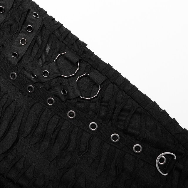 Punk Rave Fetzenleggings Heartless