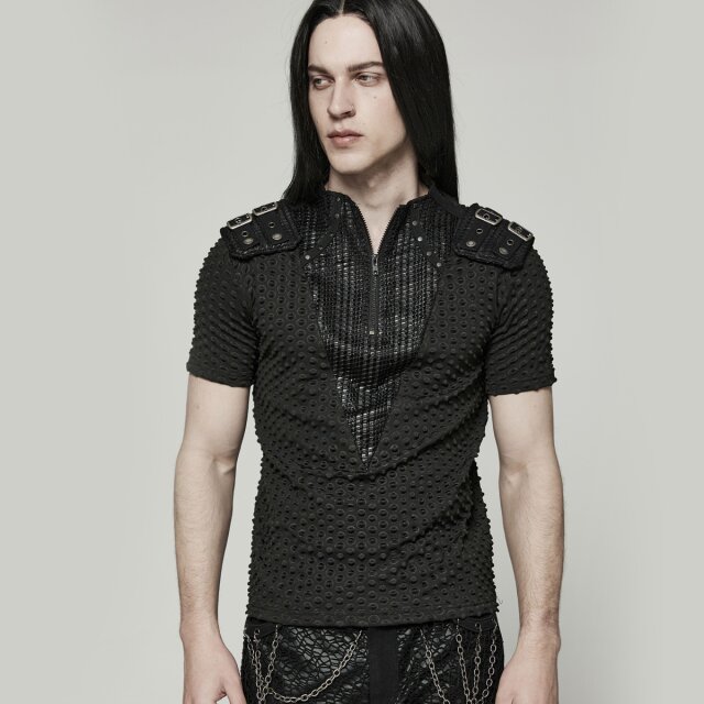 T-Shirt Deviant mit Schulterpatches