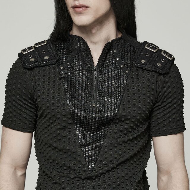 T-Shirt Deviant mit Schulterpatches