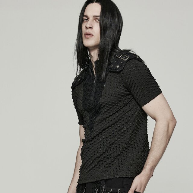 T-Shirt Deviant mit Schulterpatches