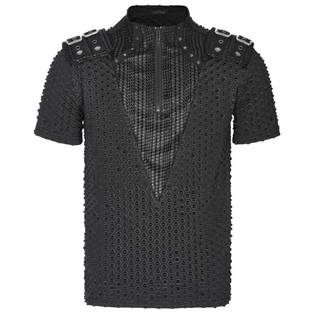 T-Shirt Deviant mit Schulterpatches