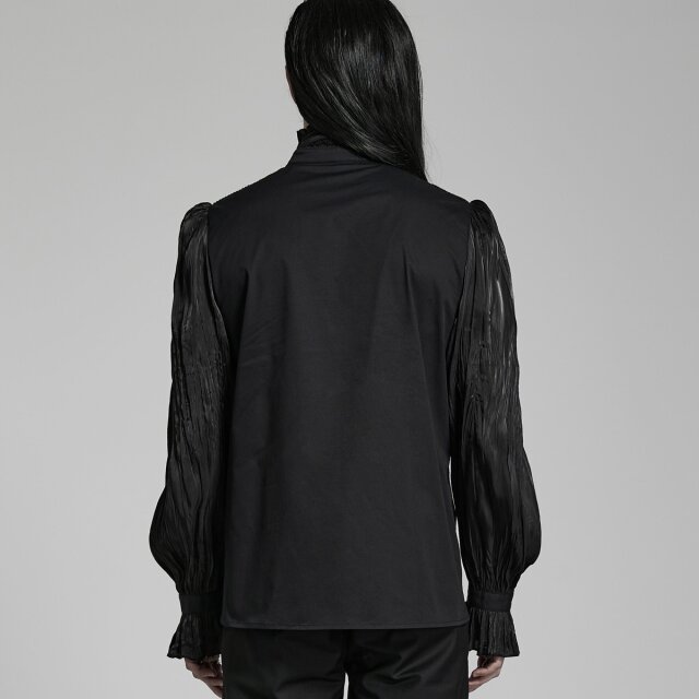 Victorian Goth Shirt Nosferatu with Bow Tie