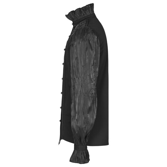 Victorian Goth Shirt Nosferatu with Bow Tie