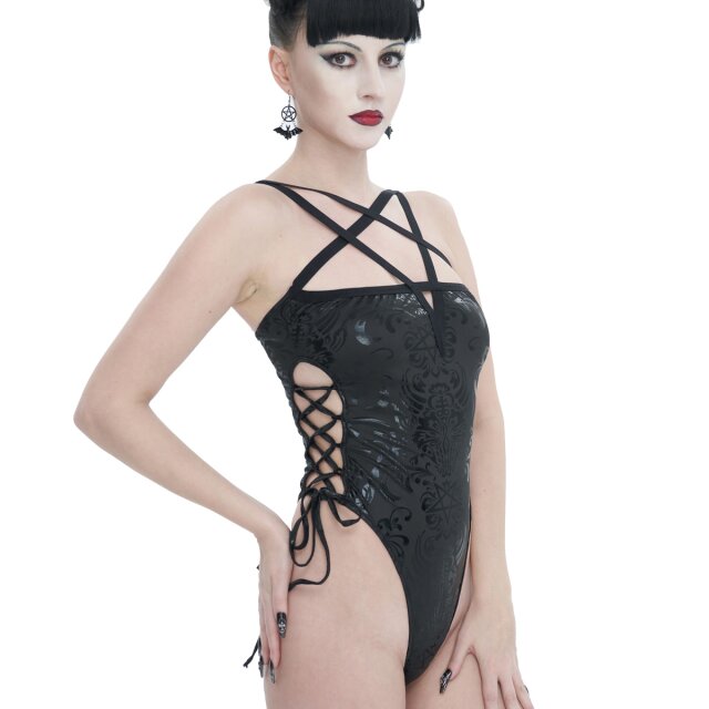 Devil Fashion Gothic Badeanzug Dancing with Lilith
