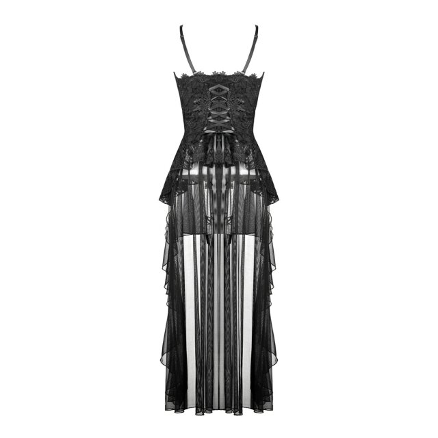 Corset dress Victoria with swallowtail