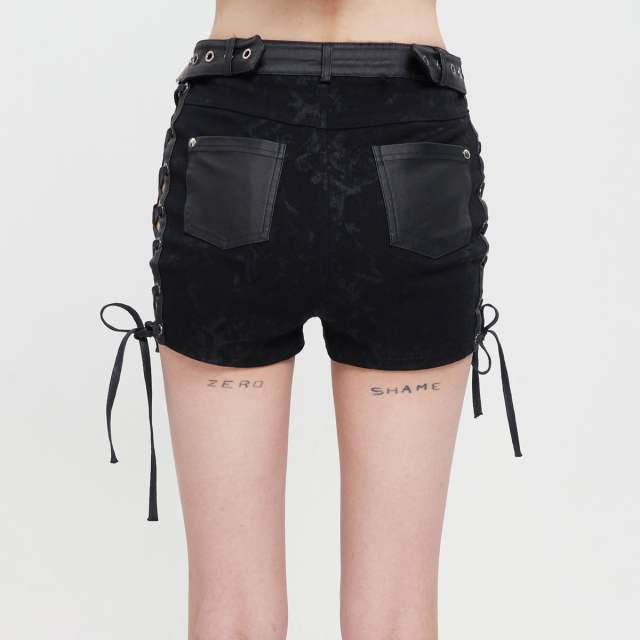 Shorts Rock On with side lacing
