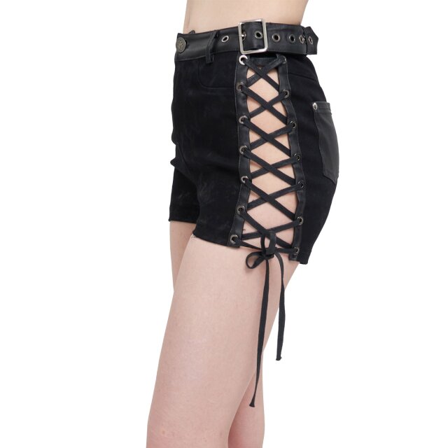 Shorts Rock On with side lacing