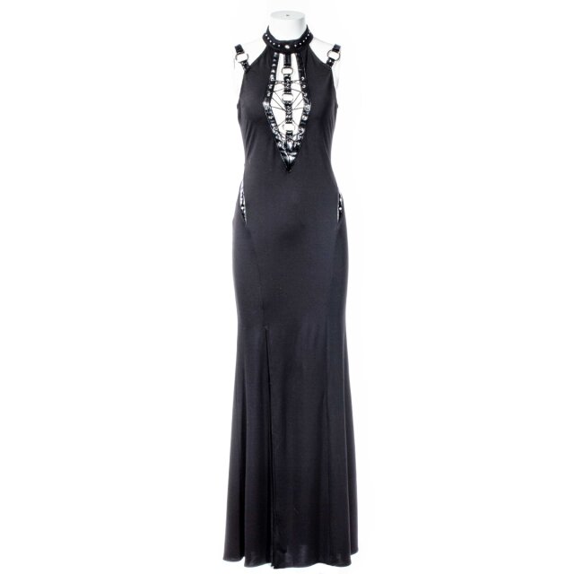 Langes Gothic Kleid Into Bliss mit Schnürung