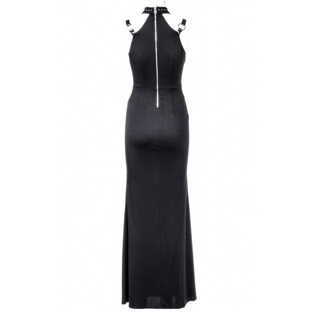 Langes Gothic Kleid Into Bliss mit Schnürung