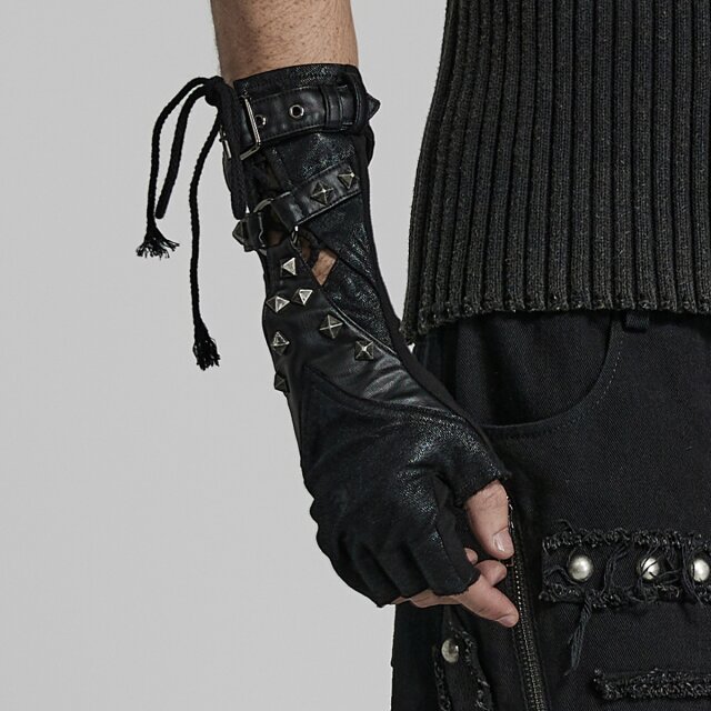 PUNK RAVE fingerlose Endzeit Handschuhe