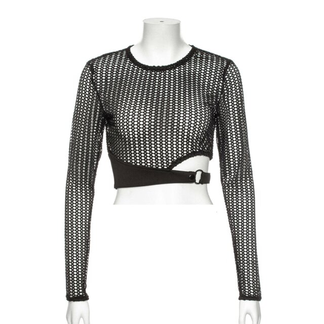 Punk Netz Crop Top Ruthless Raider