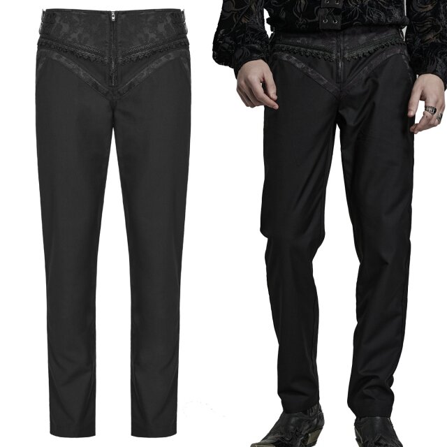 Elegante viktorianische Gothic Hose von PUNK RAVE...
