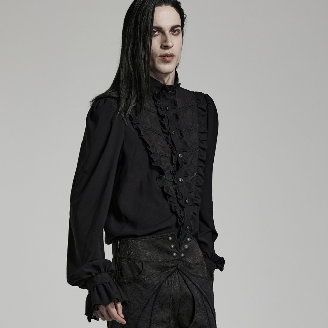 PUNK RAVE Victorian Goth Shirt Moonlover