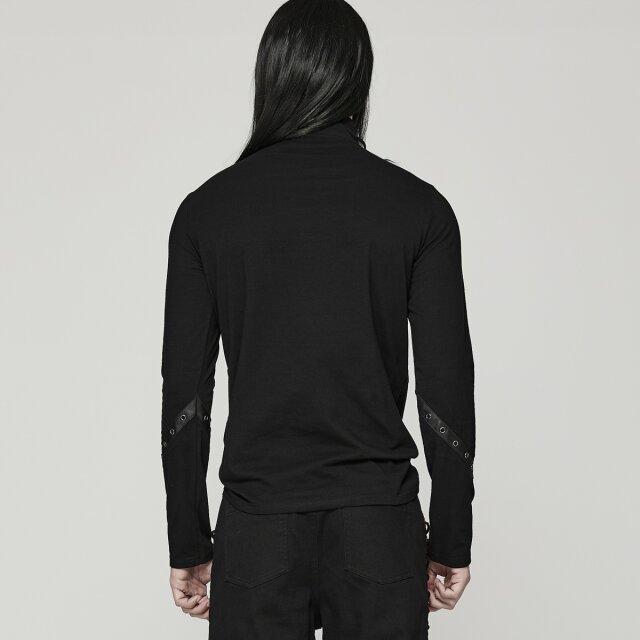 PUNK RAVE Longsleeve Battle Beast mit Ketten
