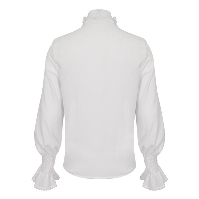 Devil Fashion Ruffle Shirt Astaroth in White or Black