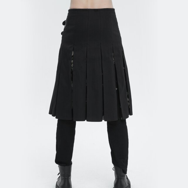 Devil Fashion Kilt Helms Klamm mit Lack-Taschen M