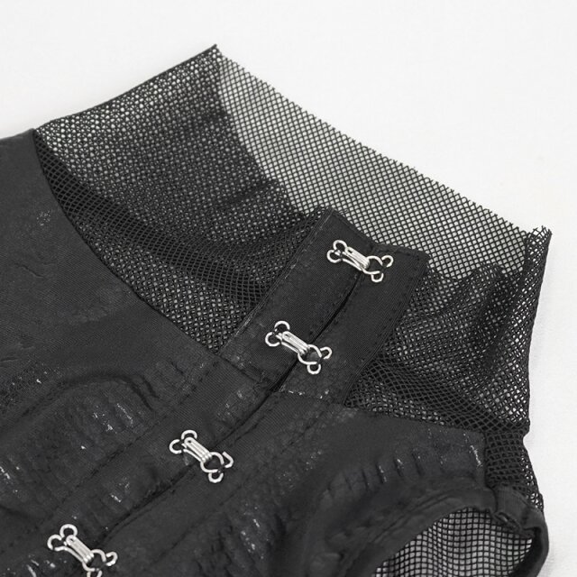 Langes sündiges Gothic- Endzeit-Kleid Sinister Soul