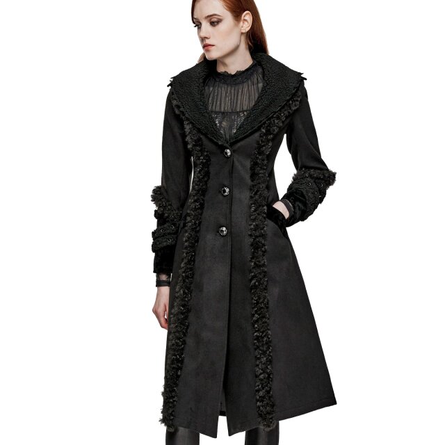Gothic Mantel Schattenrose L