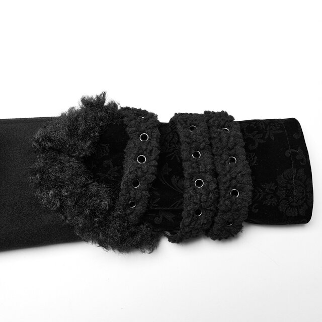Gothic Mantel Schattenrose L
