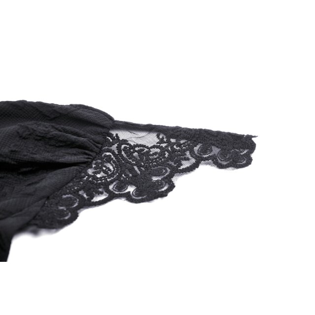 Gothic Bolero Impressive Drama with Wide Trumpet Sleeves