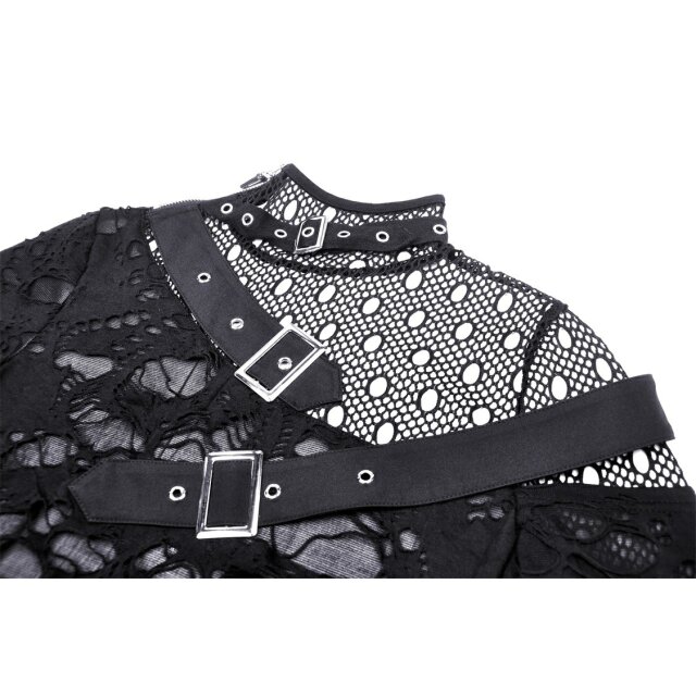 Langarm Punk Shirt Heavan2Hell XL