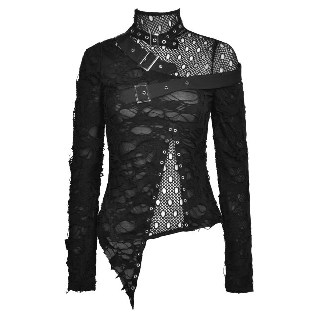 Langarm Punk Shirt Heavan2Hell XL