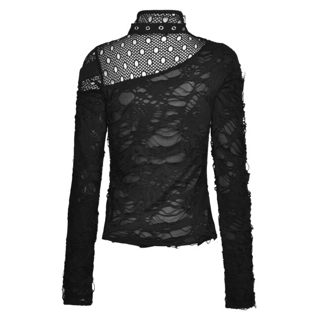 Langarm Punk Shirt Heavan2Hell XXL