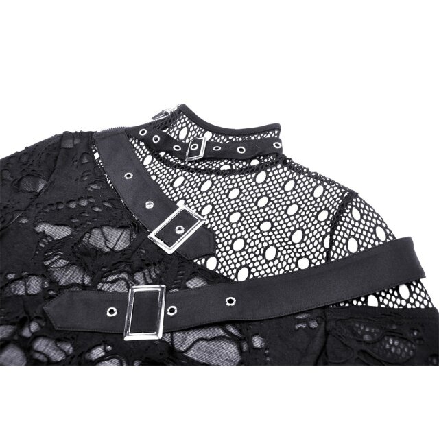 Langarm Punk Shirt Heavan2Hell XXL