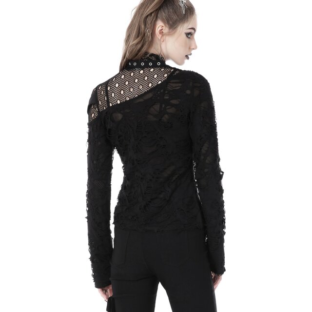 Langarm Punk Shirt Heavan2Hell XXL