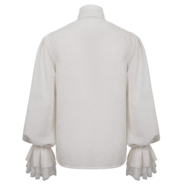 Elegant Devil Fashion Shirt The Cardinals Son with Wide Sleeves black