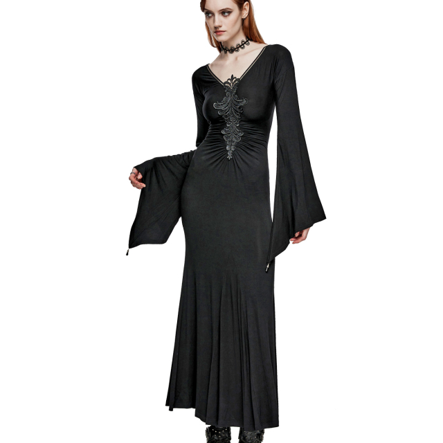 Langes elegantes Gothic-Kleid Last Waltz