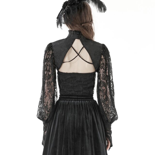 Bolero Mysaria mit hohem Kragen L