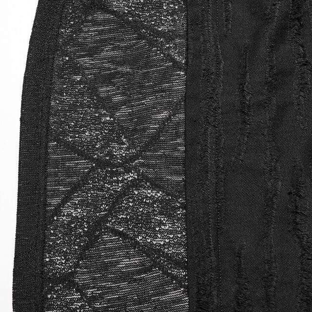 PUNK RAVE langes Zipfel-Cardigan Enchanted Darkness mit Hood 3XL