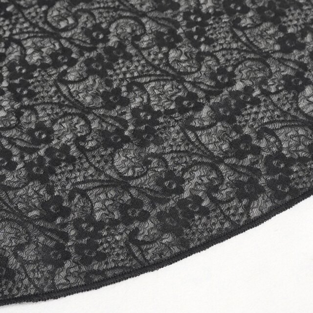 Transparente Victorian Goth Schößchenbluse Grevinna XS