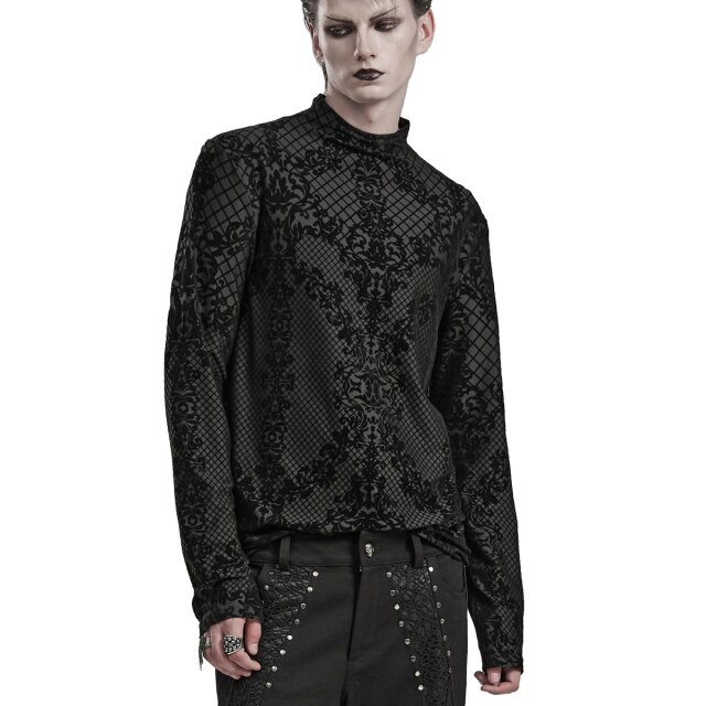 Beflocktes Punk Rave Shirt Lannister XXL-3XL