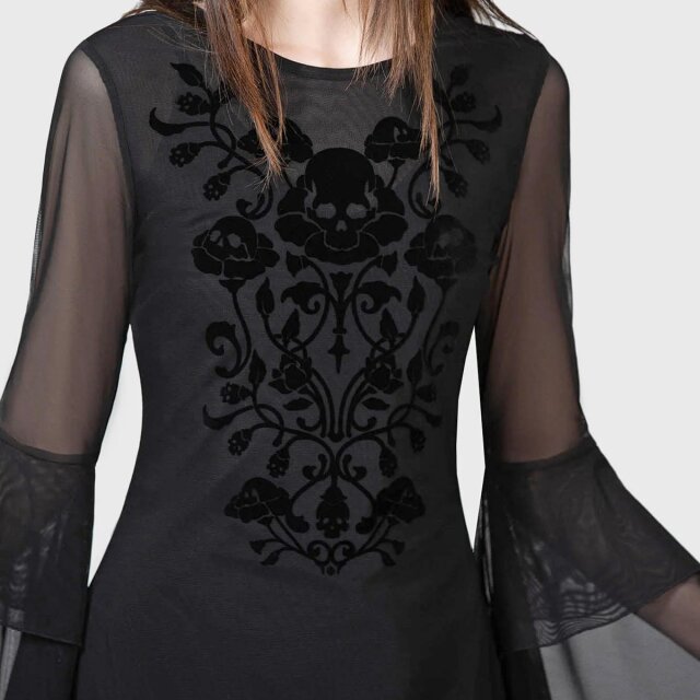 KILLSTAR Elfin Heart Maxi Kleid L