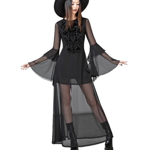 KILLSTAR Elfin Heart Maxi Kleid L
