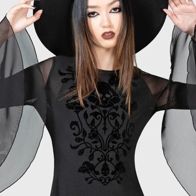 KILLSTAR Elfin Heart Maxi Kleid L