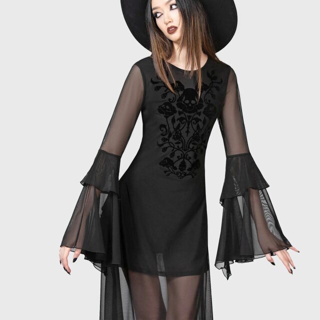 KILLSTAR Elfin Heart Maxi Kleid L