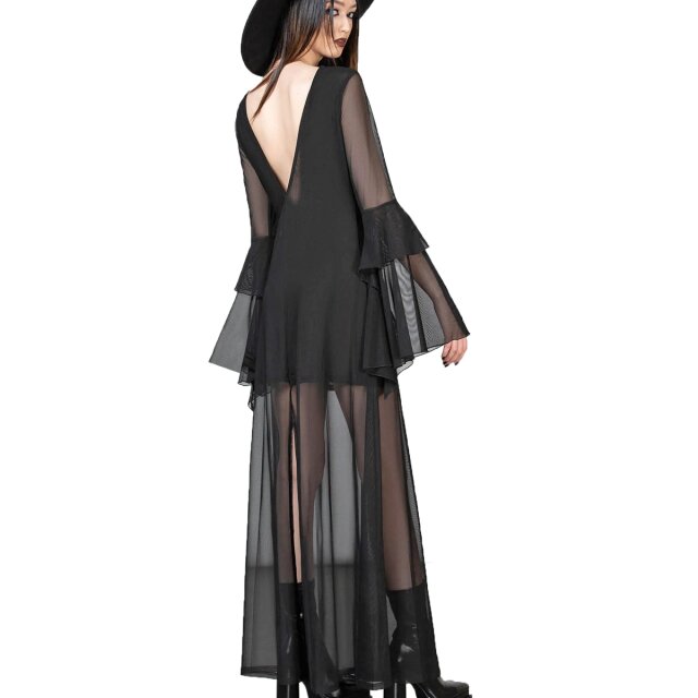 KILLSTAR Elfin Heart Maxi Kleid L